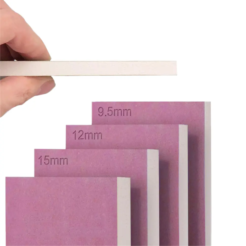Drywall fireproof damp proof Gypsum board