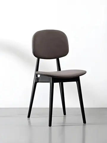 Nordic solid wood dining ch...